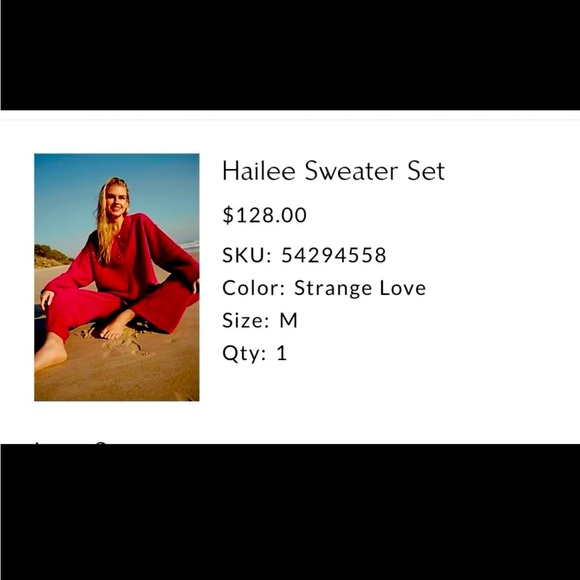 Free People Other - Free people Hailee Set size M